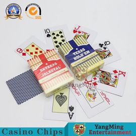 Texas Hold 'Em Casino Playing Cards Game PVC Conventional Poker Cards Dull Polish Board Games