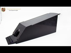 সমস্ত কালো 6 ~ 8 জোড়া প্লাস্টিকের কার্ড এক্রাইলিক কালো জ্যাক টেক্সাস পোকার টেবিল ডিলার শাফলার