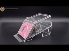 নিউনিউ টেক্সাস ব্ল্যাক জ্যাক পোকার টেবিল গেম 2 জোড়া স্বচ্ছ এক্রাইলিক কার্ড ডিলার জুতা