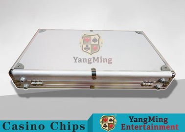 কেনা ক্যাসিনো জুজু চিপ সেট 600pcs জন্য ধাতু পোকার চিপ বক্স জন্য অ্যালুমিনিয়াম বহন কেস অনলাইনে উৎপাদন