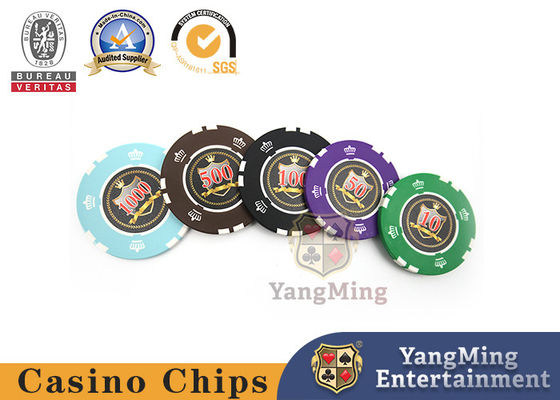 কেনা 760PCS 14g উচ্চ মানের ক্যাসিনো জুয়া খেলা এনএফসি আরএফআইডি সম্পূর্ণ আরএফআইডি সিস্টেমের সাথে পোকার চিপস কারখানার স্টাইল অনলাইনে উৎপাদন