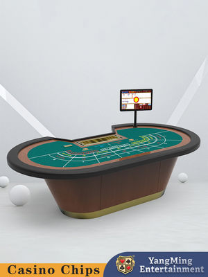 কেনা হট বিক্রয় 8 ব্যক্তি ক্লাসিক পোকার টেবিল Baccarat ক্যাসিনো বিনোদন গেম পোকার টেবিল অনলাইনে উৎপাদন