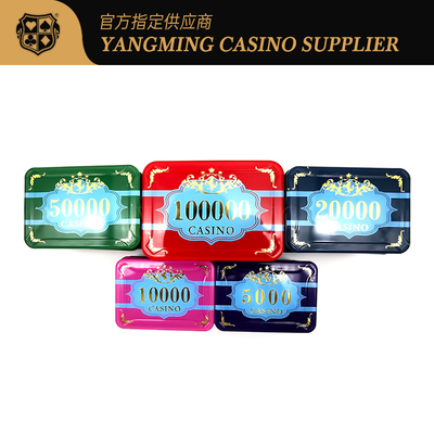 কেনা পেশাদার Baccarat 760 চিপ সেট Baccarat দুই স্তর এক্রাইলিক পোকার সেট গেম চিপ মুদ্রা অনলাইনে উৎপাদন
