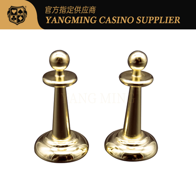 কেনা Gold Electroplated Metal Betting Tokens for Casino Roulette Table Games অনলাইনে উৎপাদন