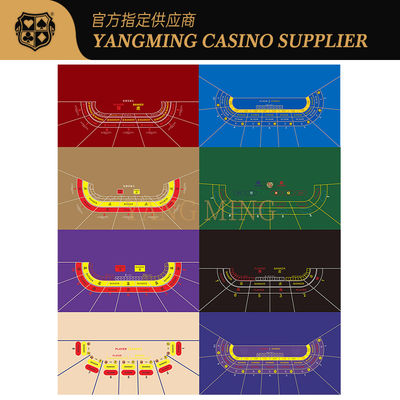 কেনা Casino Baccarat Tablecloth 9 Player Poker Table Game Can Be Designed And Customized অনলাইনে উৎপাদন