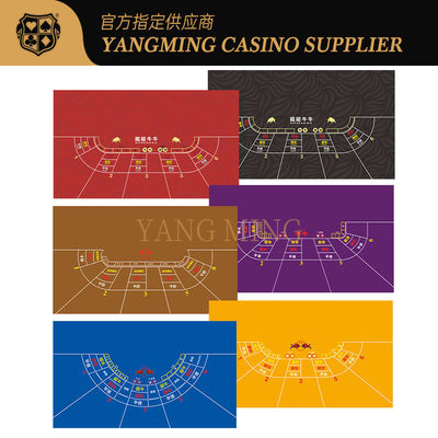 কেনা Custom Design Casino Roulette Layout On Waterproof Table Cover For Casino Game অনলাইনে উৎপাদন