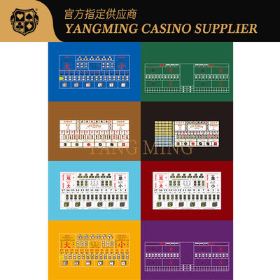 কেনা Customizable Durable 100% Polyester Fabric For Sic Bo Casino Tables For Casino Game অনলাইনে উৎপাদন