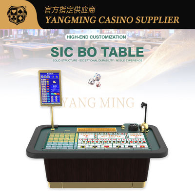 কেনা Customizable Sic Bo Table – Premium Casino-Grade Dice Game Table For Sale অনলাইনে উৎপাদন