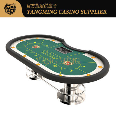 কেনা Luxury Custom Texas Hold'em Poker Table – Professional Casino-Grade Gaming Table For Sale অনলাইনে উৎপাদন