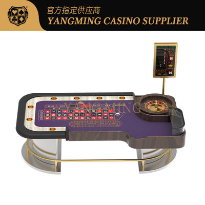 কেনা Professional-Grade Custom Roulette Table Luxury Solid Wood Casino Gaming Table অনলাইনে উৎপাদন
