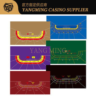 কেনা 9 প্লেয়ার ডিজাইন সঙ্গে প্রিমিয়াম ক্যাসিনো Baccarat টেবিলক্লচ অনলাইনে উৎপাদন