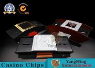 Regular 2 Deck Playing Cards Casino Poker Shuffler / Automatic Card Shuffler