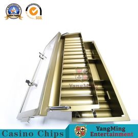 কেনা 15 সারি 600-800pcs ক্যাসিনো চিপ ট্রে ধারক আয়রন + বার্ণিশ উপাদান অনলাইনে উৎপাদন