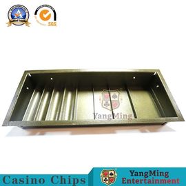 কেনা ধাতব রঙ সুরক্ষা লক ক্যাসিনো চিপ ট্রে সেট ফ্লোট পোকার টেবিল চিপ ট্রে সন্নিবেশ অনলাইনে উৎপাদন