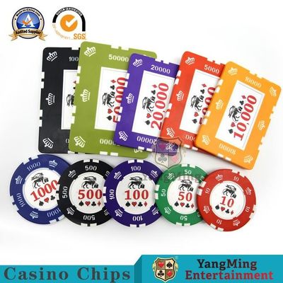 কেনা 760Pcs আয়রন কোর ক্লে পোকার চিপ সেট হিমশীতল স্টিকার টেক্সাস অনলাইনে উৎপাদন