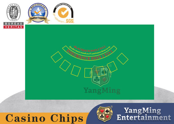 কেনা CMYK রঙ চোর প্রমাণ Blackjack টেবিল কাপড় কভার অনলাইনে উৎপাদন