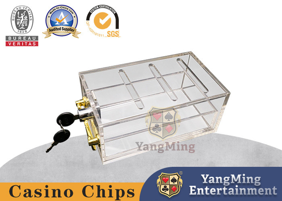 কেনা লক সহ সম্পূর্ণ স্বচ্ছ 8 জোড়া 90mm সলিটায়ার পোর্টেবল ক্যাসিনো পোকার কার্ড বক্স অনলাইনে উৎপাদন