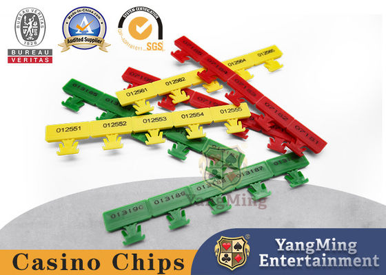 300PCS প্লাস্টিক লক সীল 8 ডেক ধারক এক্রাইলিক নিরাপত্তা বক্স আনুষাঙ্গিক বাতিল