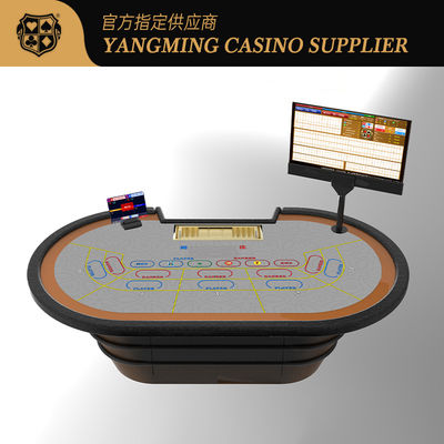 কারখানার কাস্টমাইজড Baccarat ইন্টেলিজেন্ট RFID চিপ ইন্ডাকশন পোকার টেবিল ক্যাসিনো ক্লাব অবসর পোকার গেম চিপ টেবিল