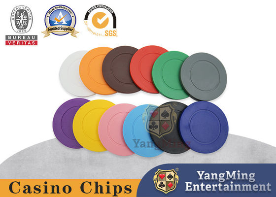 4g ক্যাসিনো Baccarat পোকার টেবিল গেম প্লাস্টিক চিপ ABS প্লাস্টিক পোকার চিপ
