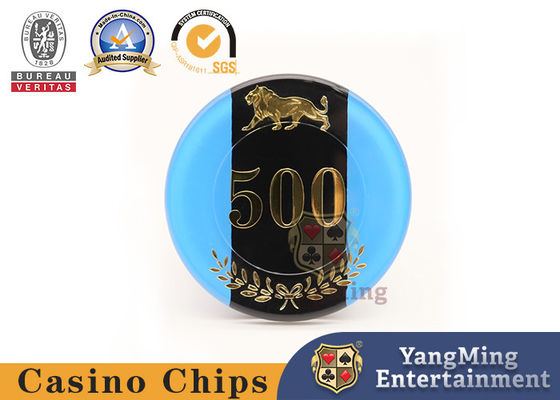 পাইকারি Baccarat এক্রাইলিক চিপস ক্যাসিনো ক্লাব টেবিল পোকার গেম জন্য RFID পোকার চিপস