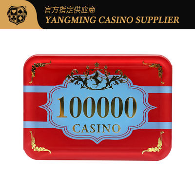 প্রিমিয়াম ওয়াটারপ্রুফ ব্যাকারেট ৭৬০ চিপ সেট ডুয়াল লেয়ার এক্রাইলিক পোকার গেমিং টোকেন সংগ্রহ