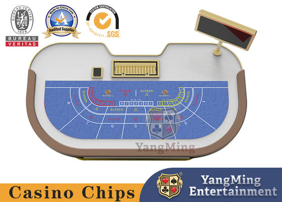 টেকসই সহজ আধুনিক পোকার কার্ড টেবিল শীর্ষ জেড উড লেগস / ব্যাকার্ট টেবিলের সাথে