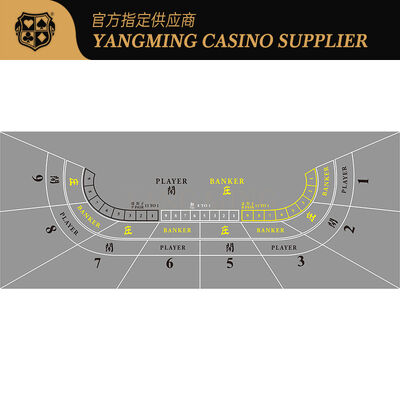 কাস্টমাইজযোগ্য টেক্সাস হোল্ডেম পোকার গেম টেবিলক্লথ জলরোধী পরিবেশ বান্ধব উপাদান