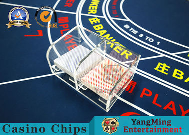 Triangle Shape Casino Poker Discard Holder 155*100*45mm Wear - Resistant