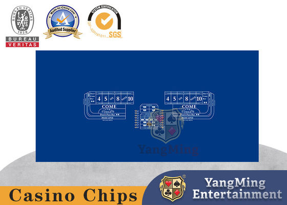 ডিজাইন কাস্টম-মেড জাপানি স্টাইল Craps Sic Bo আকার পোকার গেম জলরোধী টেবিলক্লচ