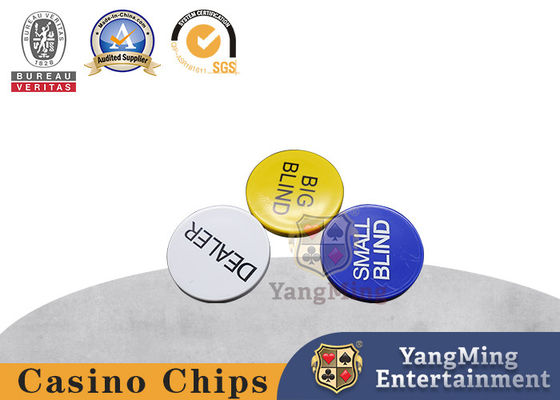 Smartdealspro 3pcs ছোট অন্ধ চিপস, বড় অন্ধ এবং ডিলার পোকার বাটন